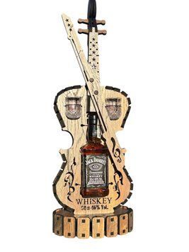 Сувенірна скрипка Джек Деніелс з чарками Подарунок Jack Daniel's Tennessee 777818 фото