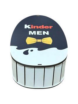 Подарочная Коробка Кіндер Мен 26x17x10 (ХДФ) кін013 фото