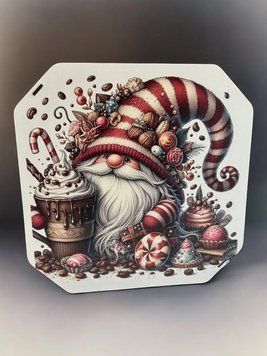 Подарункова коробка квадратна (ХДФ) 19x19x10 см. №40 кор40 фото